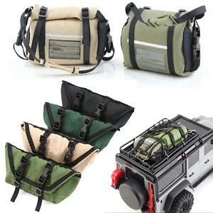 Auto Dachgepäcktasche Reisetasche für TRX4-M SCX24 1/18 1/24 Bronco RC Crawler - Bild 1 von 32