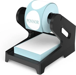 Label Holder Thermal Label Holder for Rolls and Fanfold Labels Shipping Label St - Picture 1 of 7
