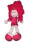OFF THE PLANET Funky Girl 90s Plush Toy Doll Playgro (Red) Vintage COLLECTIBLE