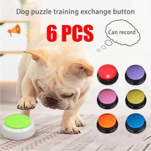 Pet Dog Talking Starter Set Dog Recording Button Training Speaking Tools Pet Toy - Picture 1 of 18