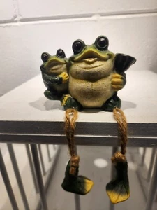 Frosch Figuren Keramik Regal - Bild 1 von 4