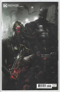 BATMAN #101 (2016)  MATTINA CARD STOCK VARIANT ~ NEAR MINT 9.4 - Picture 1 of 2