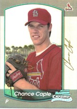 2000 Bowman Chrome Refractors #237 Chance Caple 