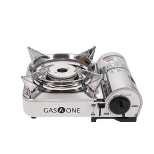 GASONE Mini Butane Portable Stove Stainless Steel Body Piezo Electric Starter - Picture 1 of 7