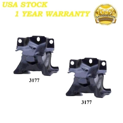 2PCS FRONT MOTOR MOUNT FIT 2009-2020 CHEVROLET EXPRESS PASAJEROS 5.3L & 6.0L - Image 1 of 3