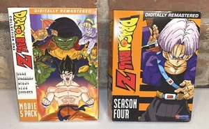 Dragon Ball Z DVD Lot Season 4 + Movie 5 Pack - Digitally Remastered - Picture 1 of 2