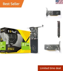 GeForce GT 1030 2GB GDDR5 64-bit PCIe 3.0 DirectX 12 HDCP Ready Low Profile V... - Picture 1 of 7