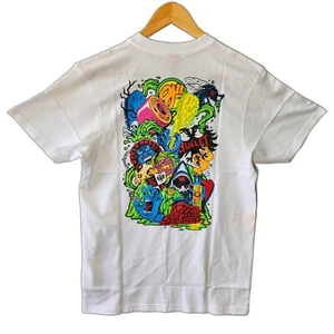Santa Cruz Skateboards Mash Up Logo Tee - White - Defective - Picture 1 of 4
