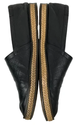 ALPARGATAS VINTAGE DIRK BIKKEMBERGS SPORT COUTURE CUERO NEGRO TALLA 45EU #16 Foto 1 de 4