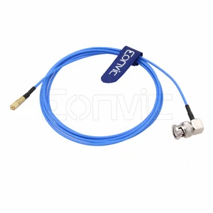 Microdot 10-32 ad angolo retto BNC cavo coassiale misuratore di vibrazioni sensore accelerazione - Foto 1 di 3