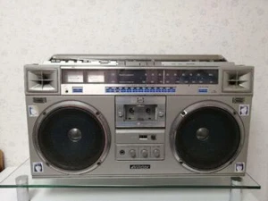 Victor RC-M70 Stereo Boombox Radio Cassette Retrò Usato Dal Giappone jpn - Foto 1 di 7