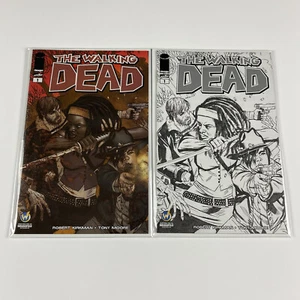 The Walking Dead 1 variantes regulares/dibujo casi nuevo por Michael Golden AMC Rick Grimes - Imagen 1 de 1
