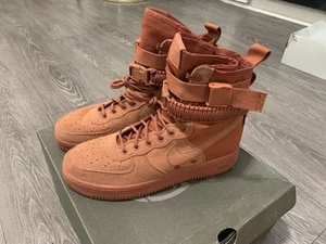 Size 9.5 - Nike SF Air Force 1 Dusty Peach - Picture 1 of 23