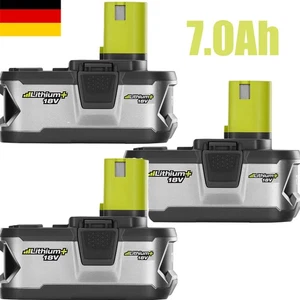 3pack 7.0AH Für Ryobi 18V P108 Cordless Drill Power Tool Replacement Akku - Bild 1 von 11