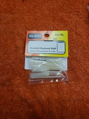 Du-Bro - Hooded Pushrod Exit Upto 2-56 Pushrod  - Part 951 - JT25 - Image 1 of 4