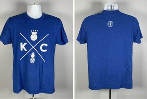 Hawaiian Bros Island Grill T-Shirt Herren Medium KC Royals Baseball Logo - Bild 1 von 3