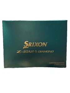 2 Dozen Srixon Z-Star Diamond Limited Edition Golf Balls- White/Kelly Green - Picture 1 of 3