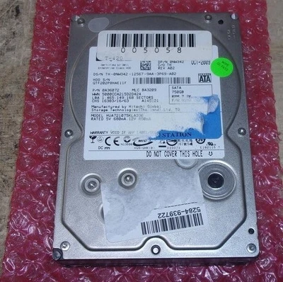 Hitachi HUA721075KLA330 0A36072 Hard Drive 750GB 3.5" SATA - Image 1 of 3