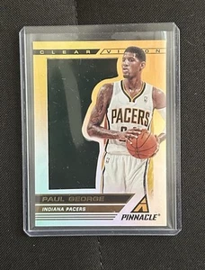 2013-14 Panini Pinnacle - Paul George Clear Vision 4th Quarter /12  - Picture 1 of 3