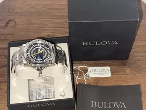 Bulova Men's Precisionist Blue Dial Bracelet Watch - Imagen 1 de 7
