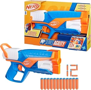 Nerf N Series Agility Blaster Trommel Blaster 12 Darts Kinder Reichweite - Bild 1 von 12