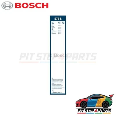 Bosch 575S Wiper Blades Set Front Automotive Part Fits Aixam 500 2003-2005 - Image 1 of 3