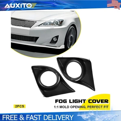 Par de luces antiniebla delanteras bisel negro para Lexus IS250 IS350 2011-2013 Foto 1 de 4