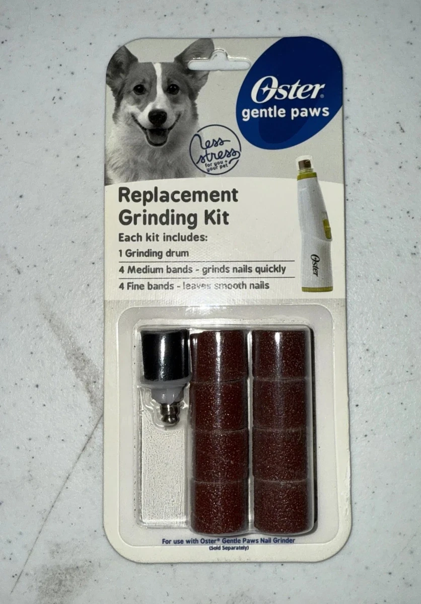 Oster Gentle Paws Ersatz-Set – Schleiftrommel & Bänder Für Den Haustier-Nagelschleifer