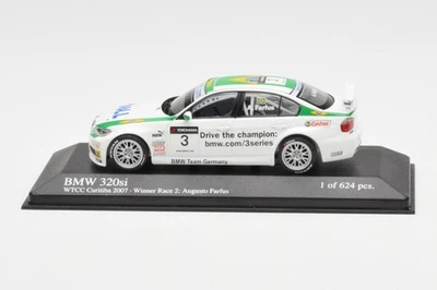 BMW 320Si #3 Alemanha Wtcc Curitiba 2007 Win Farfus MINICHAMPS 1/43 400072603 - Imagem 1 de 2