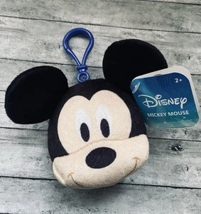 Clip de bolso llavero de peluche de Mickey Mouse - Imagen 1 de 2