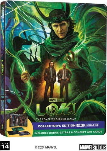 Loki The Complete Second Season 2 (4K/Blu-ray 2024 2-Disc STEELBOOK) MARVEL