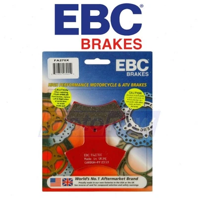 EBC Rear X Series Carbon Brake Pads for 2001-2002 Polaris Sportsman 400 - ph Foto 1 de 4