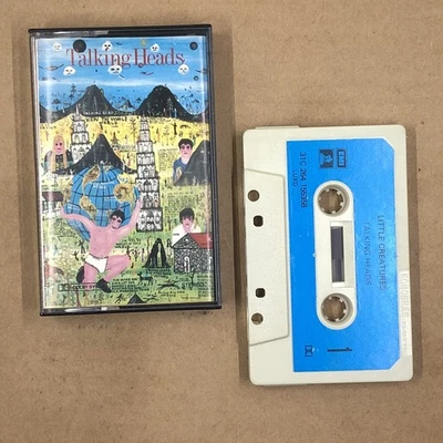 TALKING HEADS Cassette Tape 80s New Wave LITTLE CREATURES EMI BRAZIL BONUS TRACK Foto 1 de 4