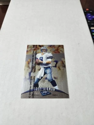 1998 Topps Finest Troy Aikman # 220 Unpeeled - Image 1 of 2
