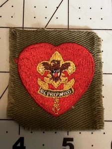 PARCHE VINTAGE DE RANGO LIFE SCOUT OA BOY SCOUTS OF AMERICA (RO) - Imagen 1 de 1