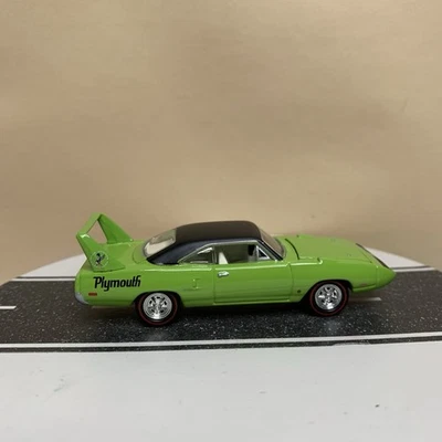 Johnny Lightning Auction Insanity 1970 Plymouth Superbird Green/Black 1:64 NM - Image 1 of 4