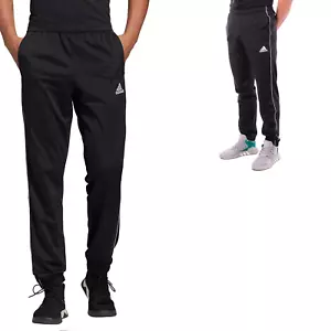 3 x Pantalones de chándal Adidas Core 18 para hombre - Pantalones de chándal negros - Imagen 1 de 12