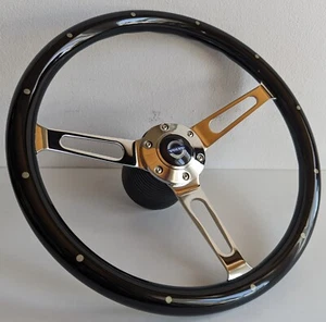 Steering Wheel fits For VOLVO Used Wood Vintage 380mm Wooden P1800 P1800 ES - Picture 1 of 12