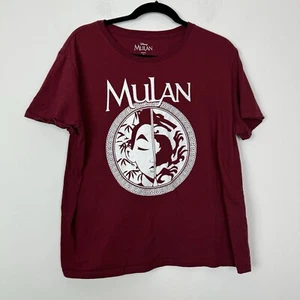 T-shirt Disney donna bordeaux Mulan grafica taglia extra large - Foto 1 di 4