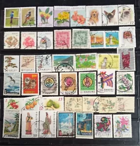 LOTTO FRANCOBOLLI COMMEMORATIVI ROC TAIWAN DAL 1960 IN POI USATI TWC5 - Foto 1 di 2