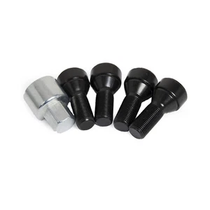 M14x1.25 Locking Wheel Bolts w/ Key For BMW F06 F12 F13 F22 F23 X3 F25 X4 F26 - Picture 1 of 3