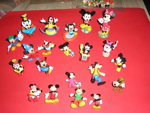 21 FIGUREN VON MICKY MAUS,MINNIE UND GOOFY - Bild 1 von 3