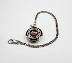 Men's Pocket Watch FRANKLIN MINT "Harley-Davidson" - Picture 1 of 19