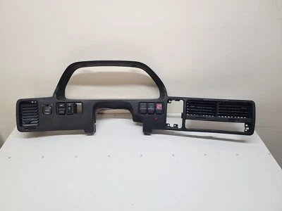 90-93 Acura Integra 气候计簇边框环绕仪表板装饰通风口 91 92  — 第 1/4 张图片