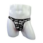 Sensual Lace Briefs For Men With Low Waist And Transparent Triangle Pattern