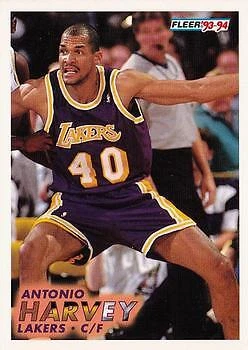 1993-94 Fleer #313 Antonio Harvey - Image 1 of 2