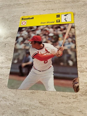 Sportscaster Baseball 1978 #21-16 (A) Stan Musial - Cardenales de San Luis Salón de la fama - MT Foto 1 de 2