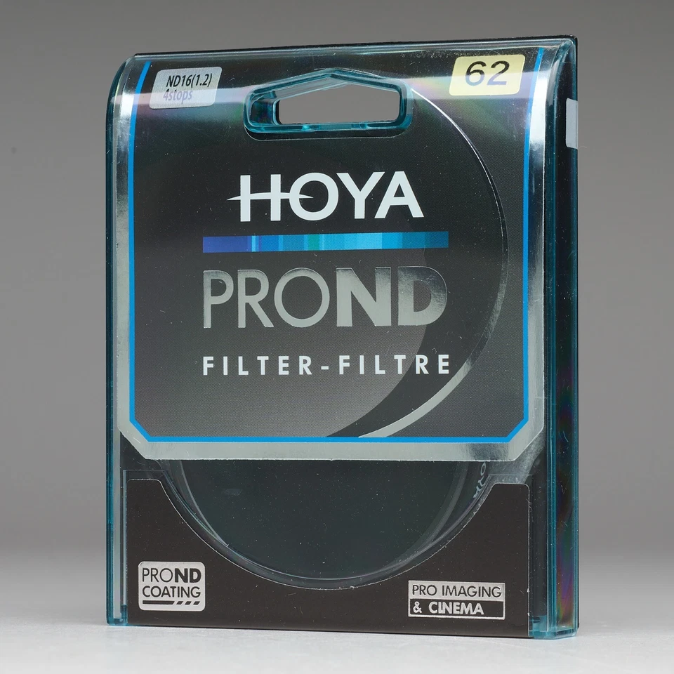 Hoya Pro ND16 Filter, Graufilter 4 stops, 62 mm - Bild 1 von 1