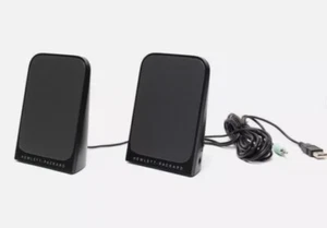 Genuine HP USB Business Speakers D9J19AA  BRAND NEW Factory Sealed - Picture 1 of 5