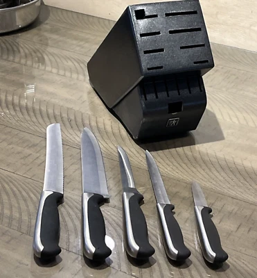 Zwilling J.A. Facas Henckels ponta fina sinergia sem mancha aço inoxidável - Imagem 1 de 2